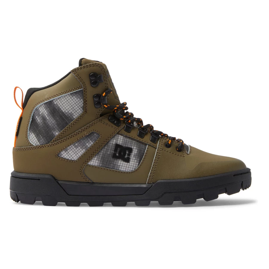 Dc Shoes Men's Pure High-Top Water-Resistant Winter Boots