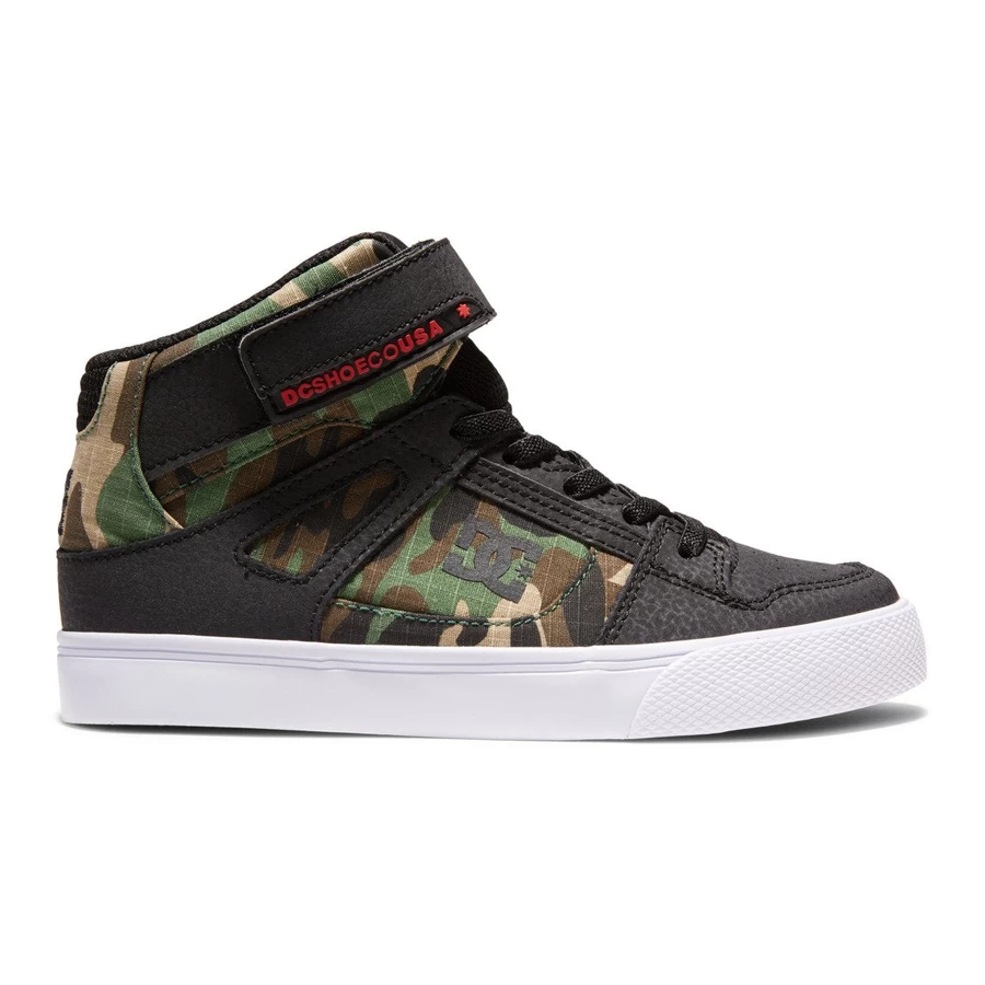 Dc Shoes Kids' Pure High Elastic Lace High-Top Shoes
