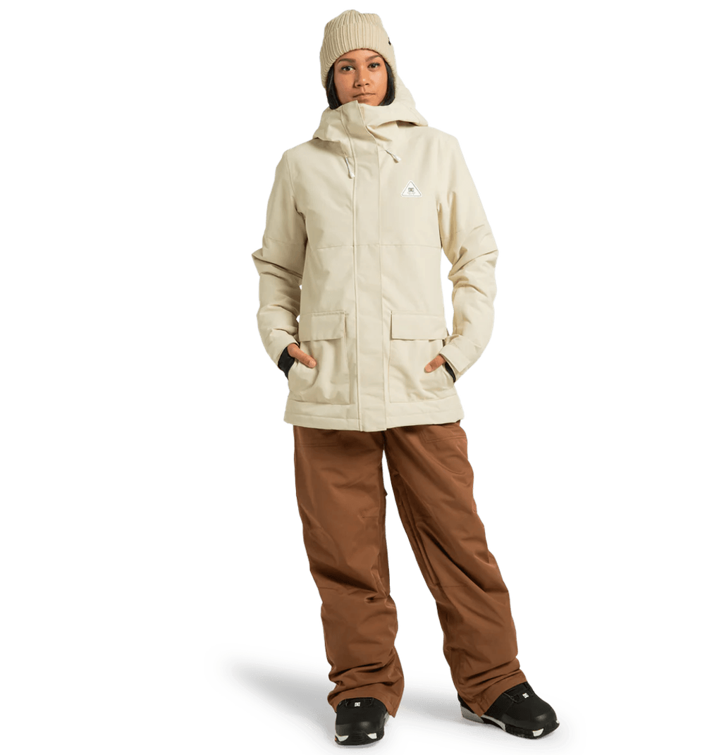 Chaqueta Aislante Para Mujer DC Shoes Cruiser Color Avena