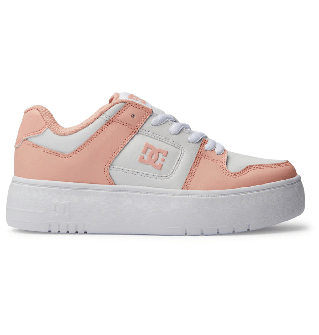 Zapatillas De Plataforma Manteca 4 De DC Shoes Para Mujer, Color Melocotón Claro (lpc)