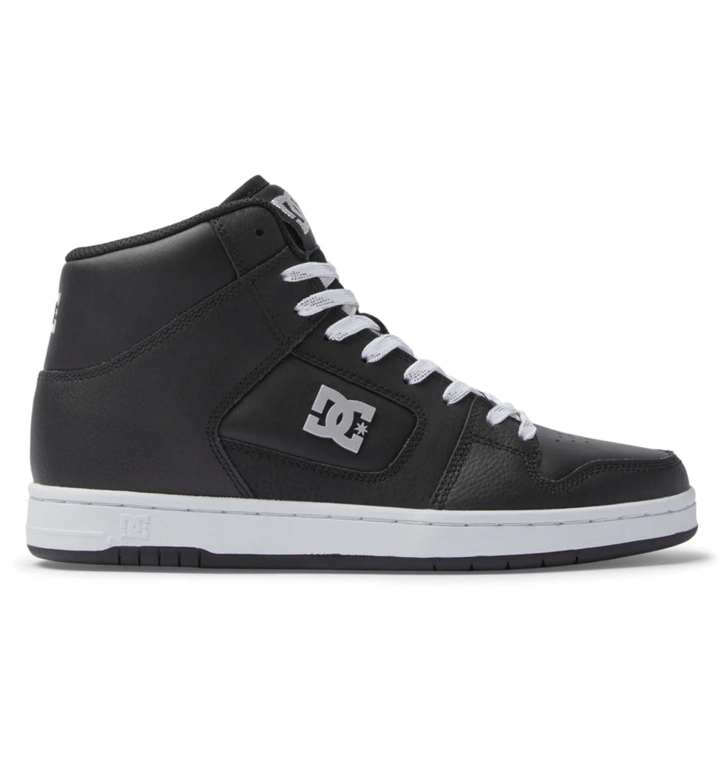 Dc Shoes Women's Manteca 4 Hi High-top Shoes Black/silver (bs2)