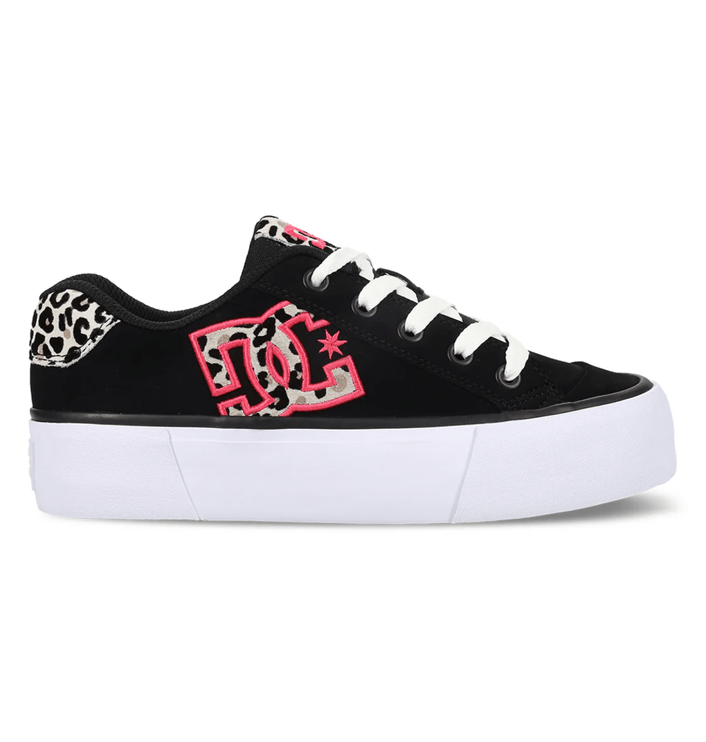 Дамски обувки на платформа Dc Shoes Chelsea Blk/pnk/leopd черно/розово/леопард