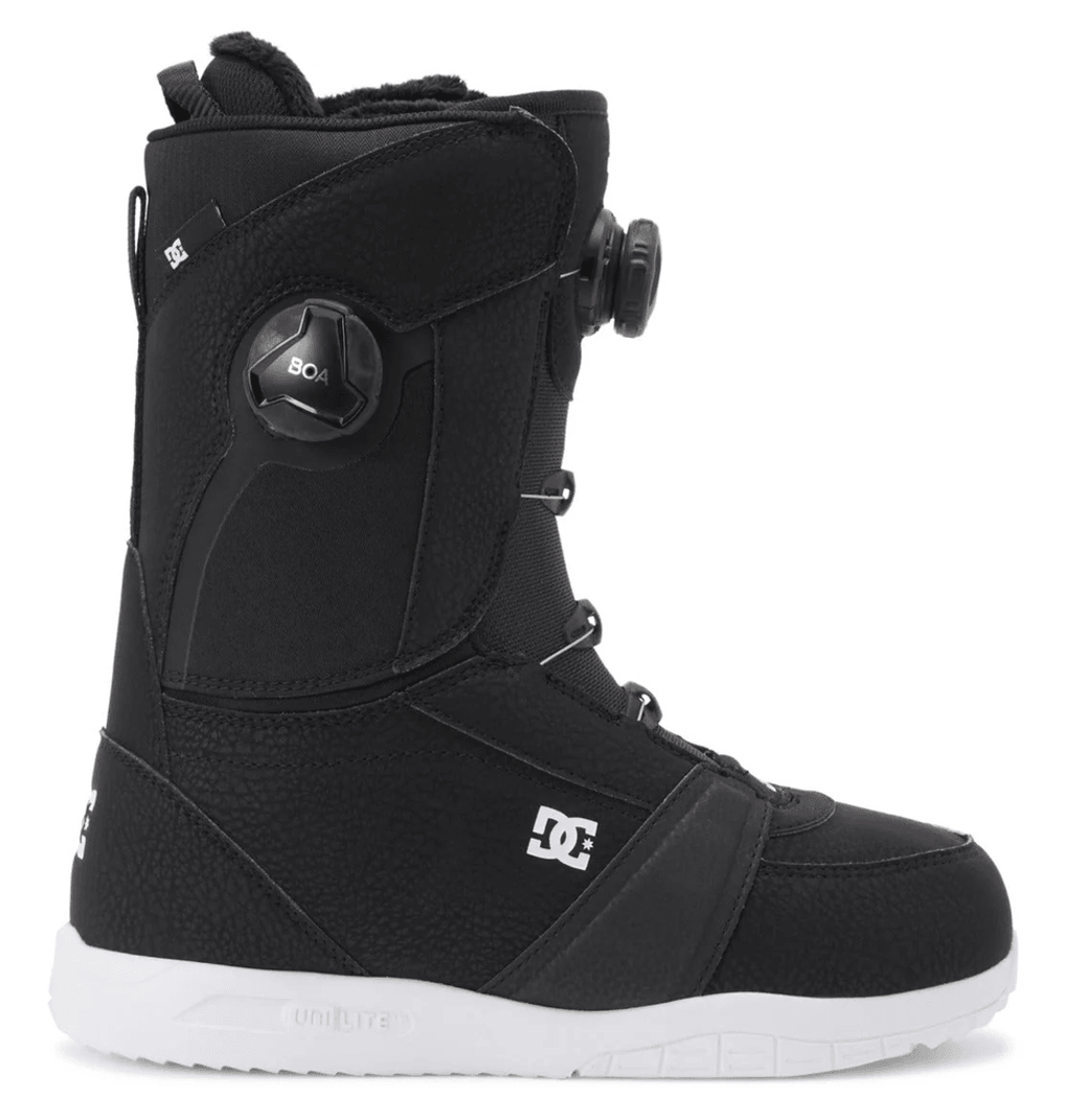Botas De Snowboard Lotus Boa® Para Mujer De Dc Shoes Negro/blanco (bkw)