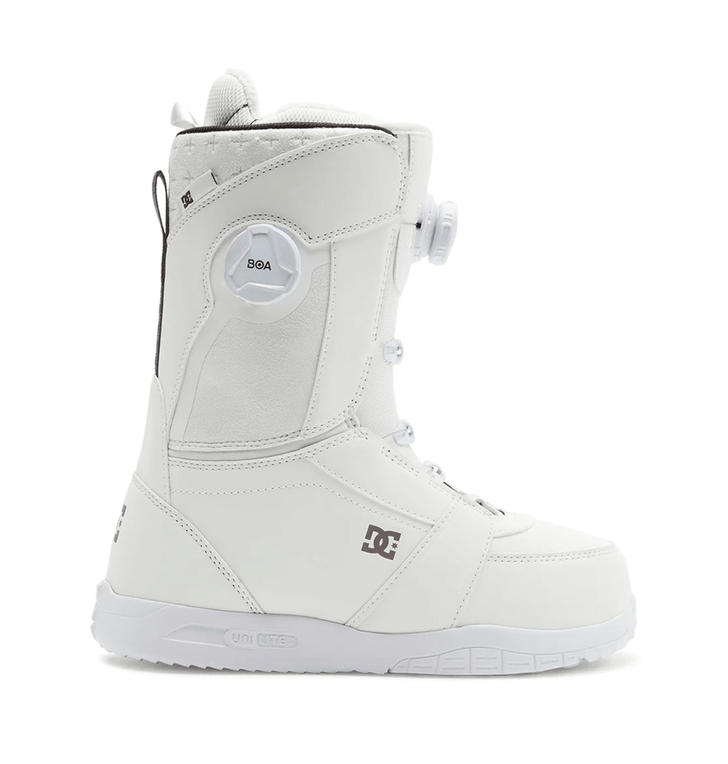 Botas De Snowboard Lotus Boa® Para Mujer De DC Shoes, Color Blanco Hueso (of1)