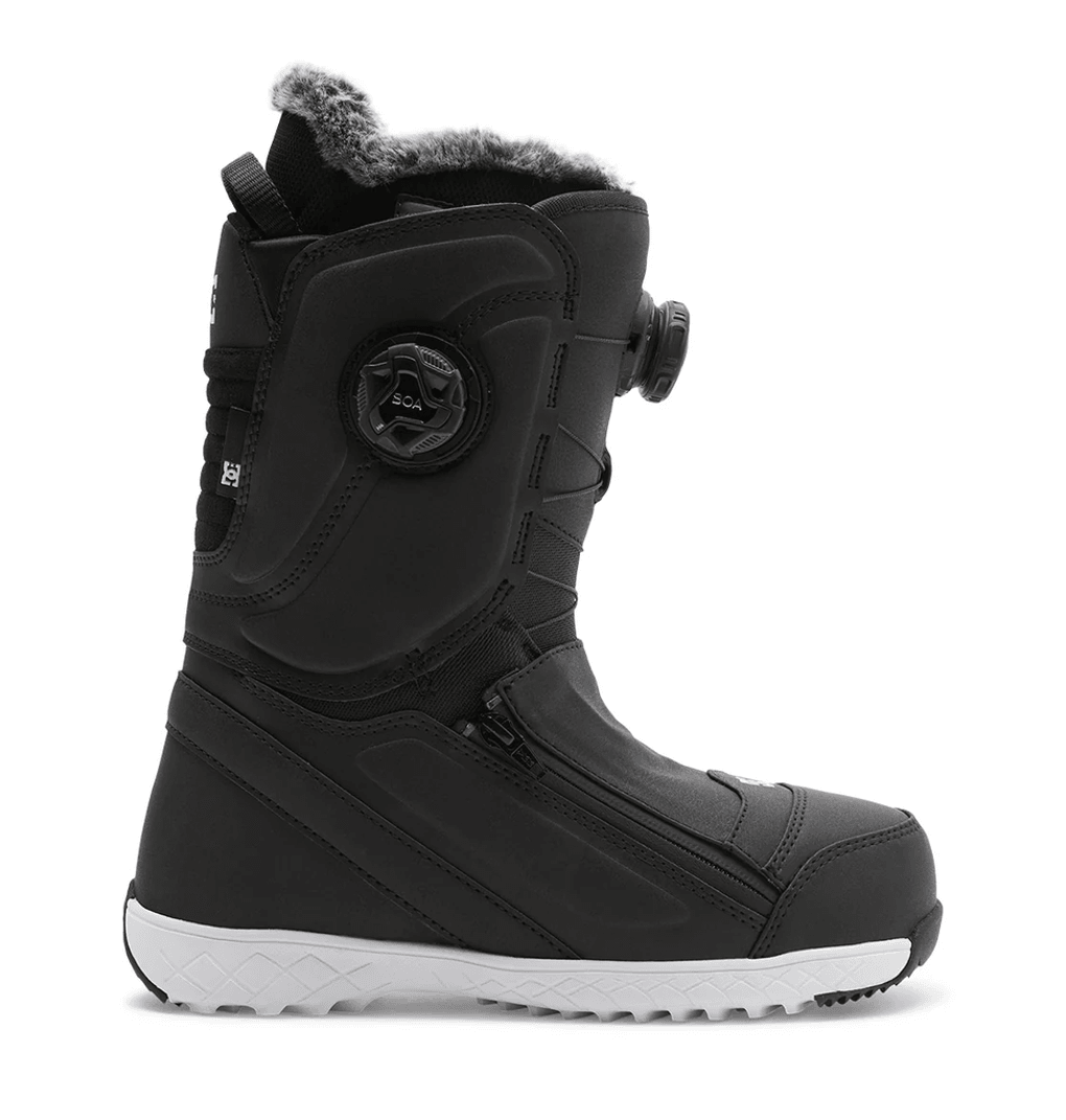 Botas De Snowboard Mora Para Mujer De DC Shoes, Negro/blanco (bkw)