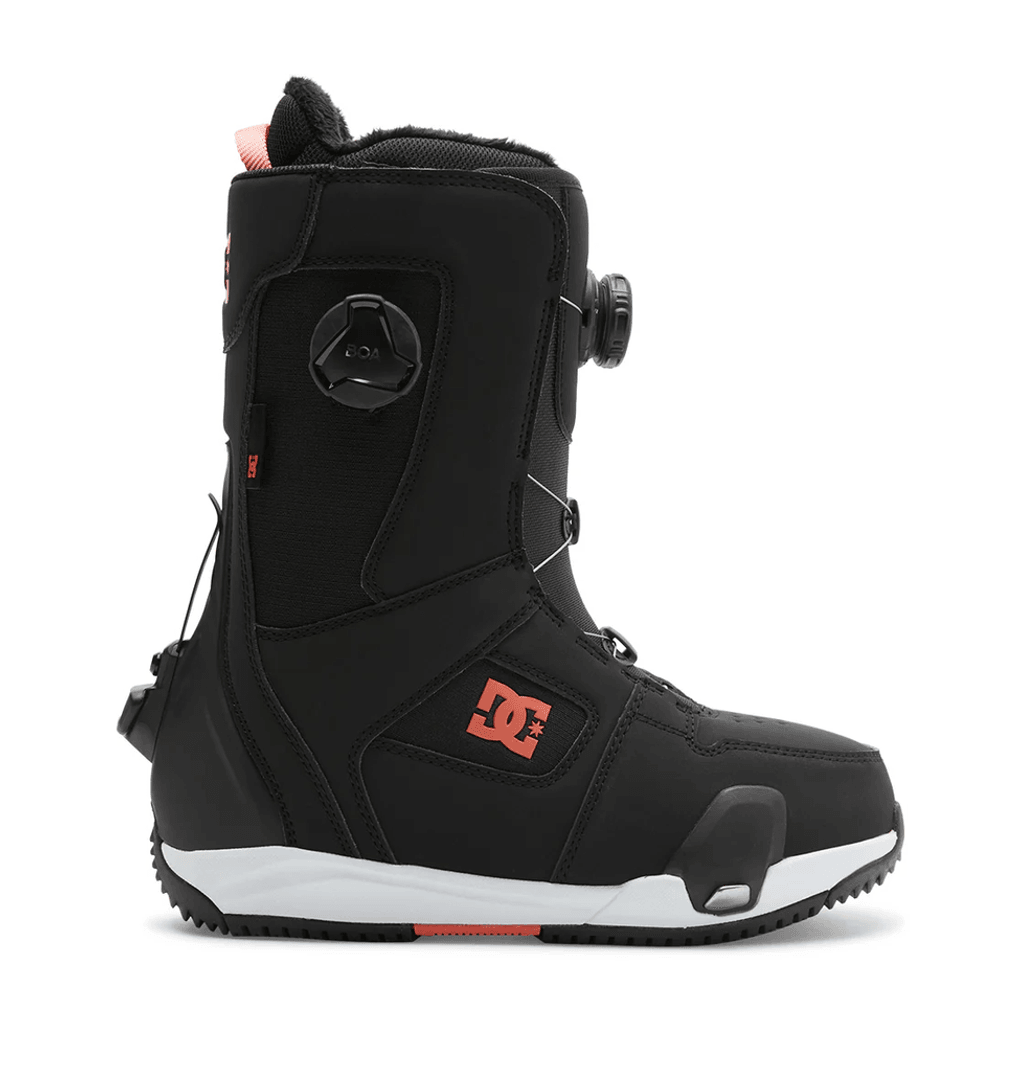 Botas De Snowboard Para Mujer Dc Shoes Phase Boa® Pro Step On® Negro/coral Vivo (kho)