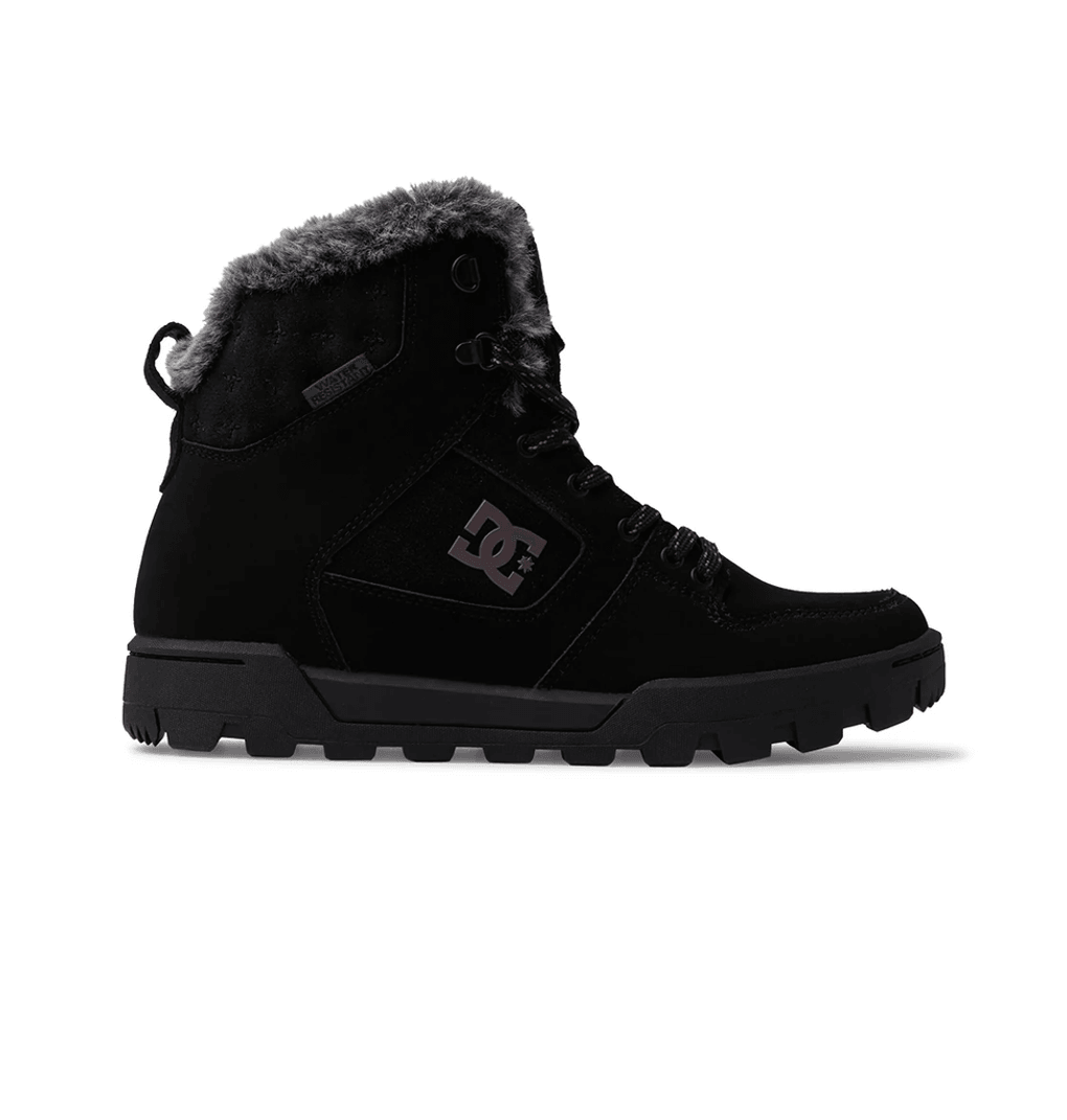 Botas Impermeables Manteca 4 Para Mujer De DC Shoes, Negro/uva (bk2)