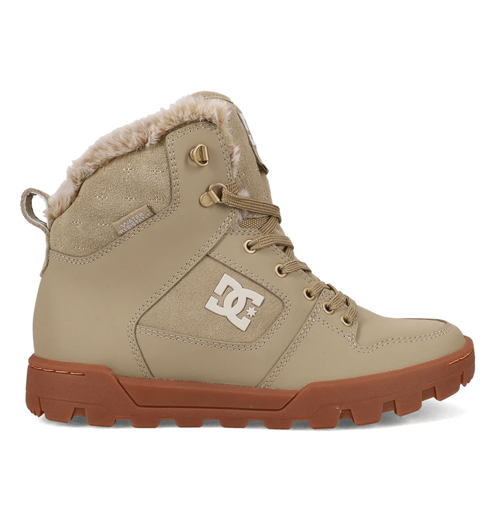 Dc Shoes Women's Manteca 4 Water-Resistant Boots Tan/Gum Tan/Gum