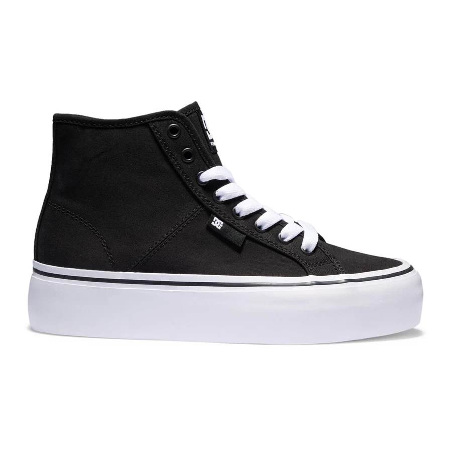 Dc Shoes Women's Manual Hi Platform High-Top Shoes