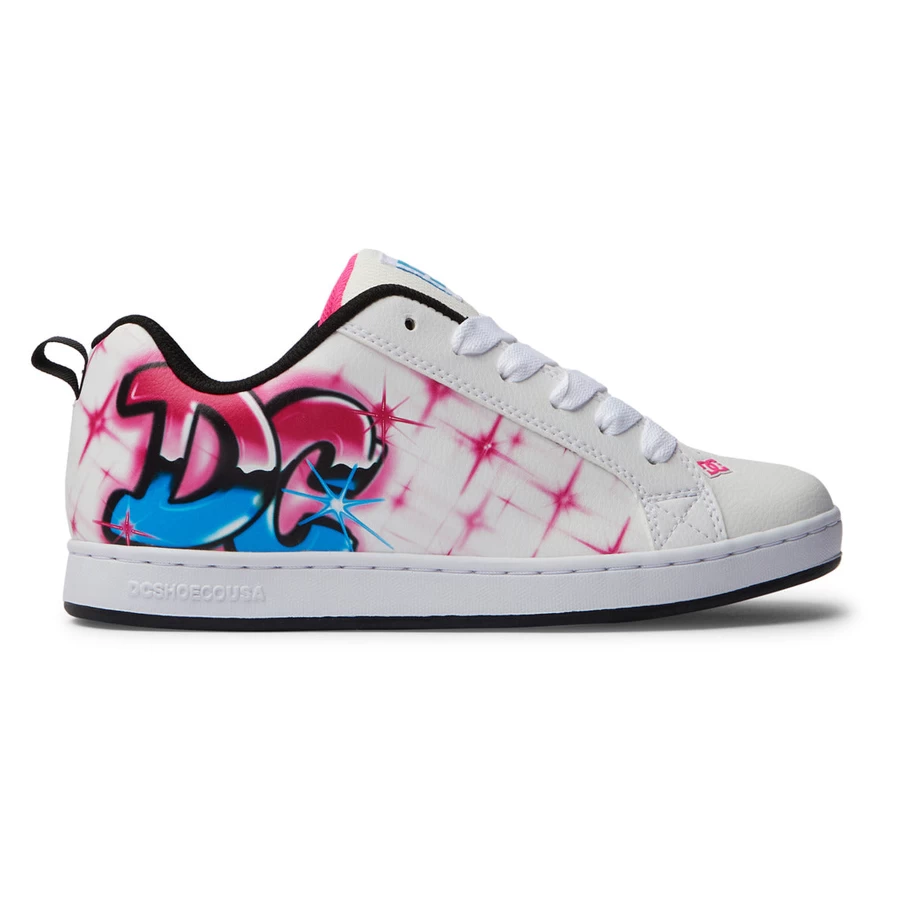 DC Shoes Scarpe Da Donna Con Stampa Graffiti Court Graffiti